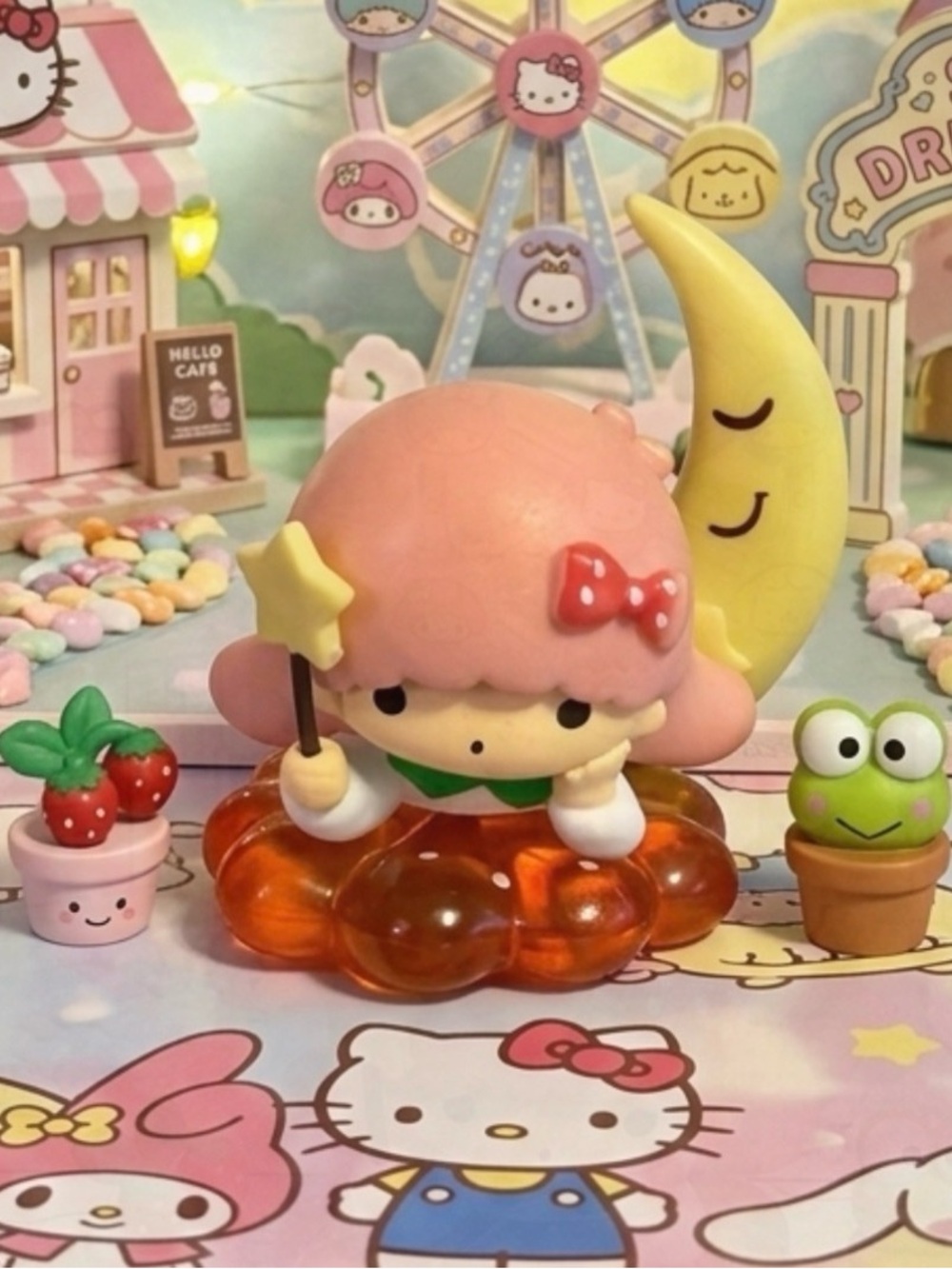 Lala Little Twin Stars Strawberry Fields - Cute Collectible
